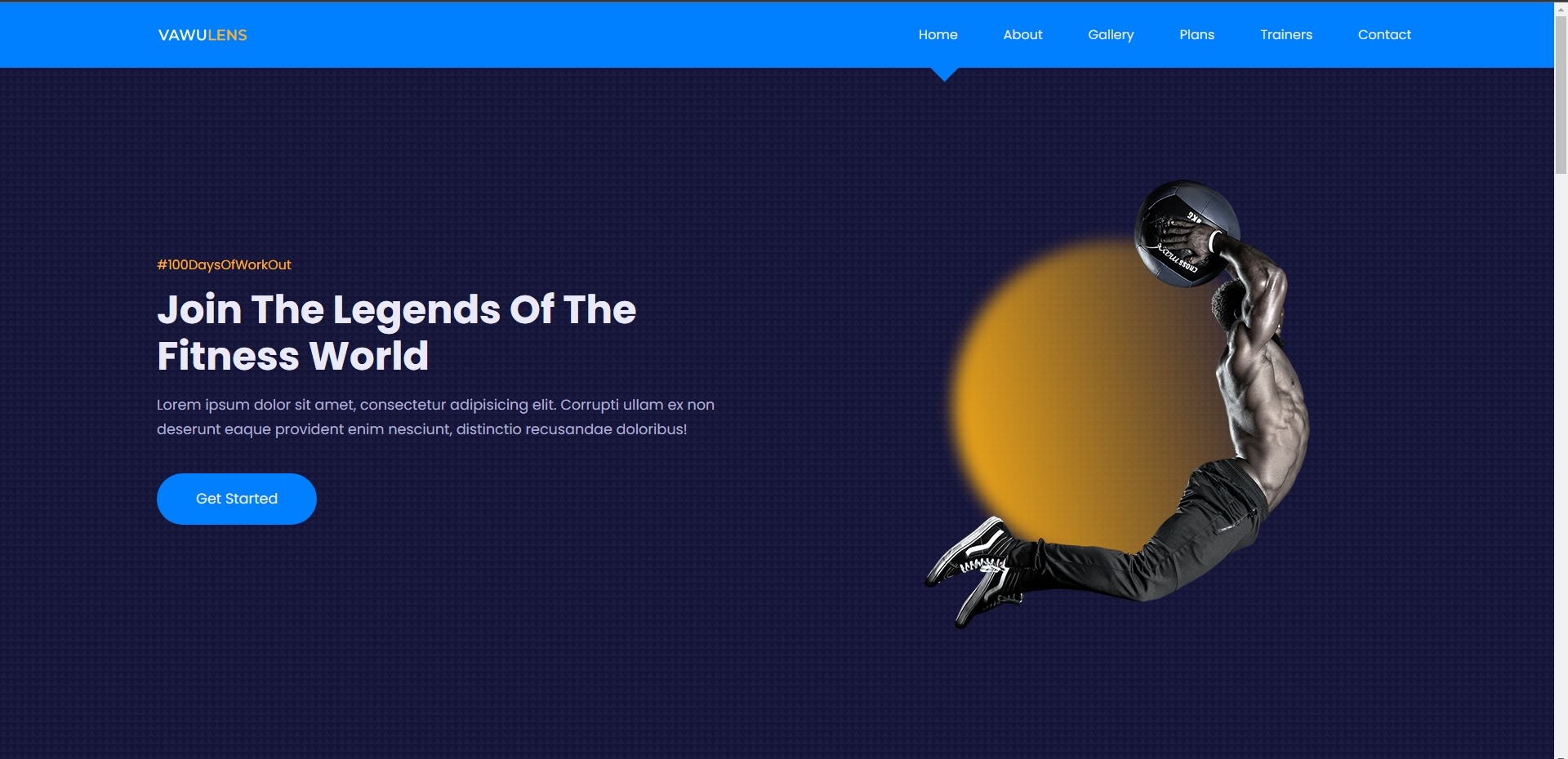 Gym Website
